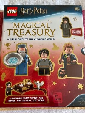 Harry Potter Lego Magical Treasury A Visual Guide To the Wizarding World NEW!